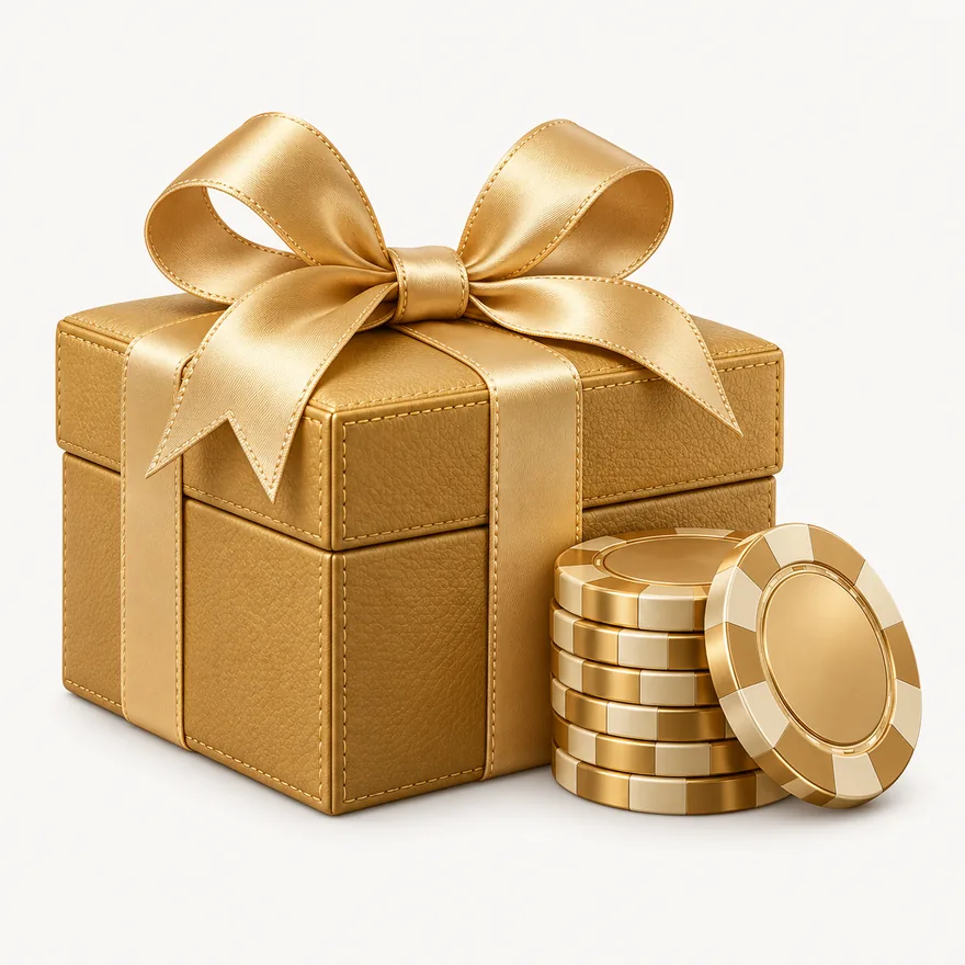 Gift box and chips — Neosurf