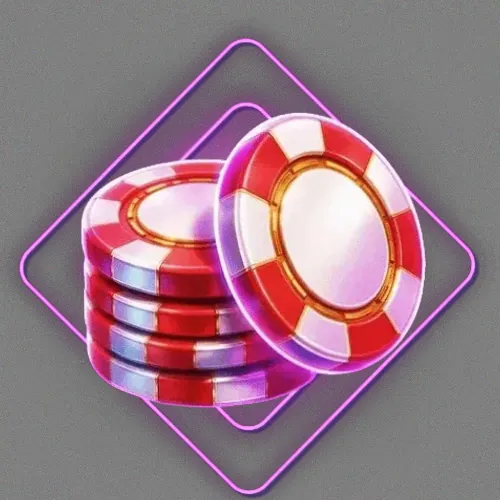 Poker table with cards