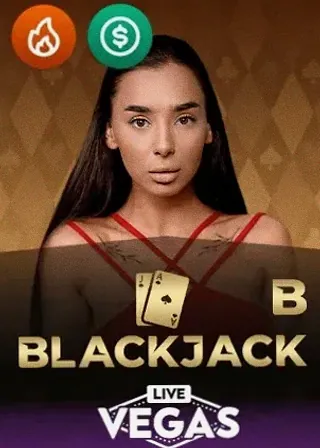Blackjack B live game cover