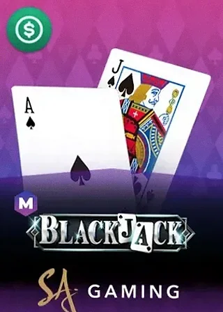 M Blackjack live game cover
