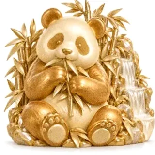 Panda eating bamboo — Neosurf